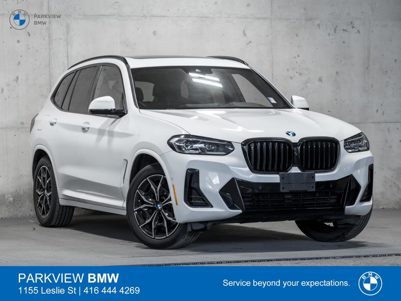 used 2022 BMW X3 car, priced at $47,992