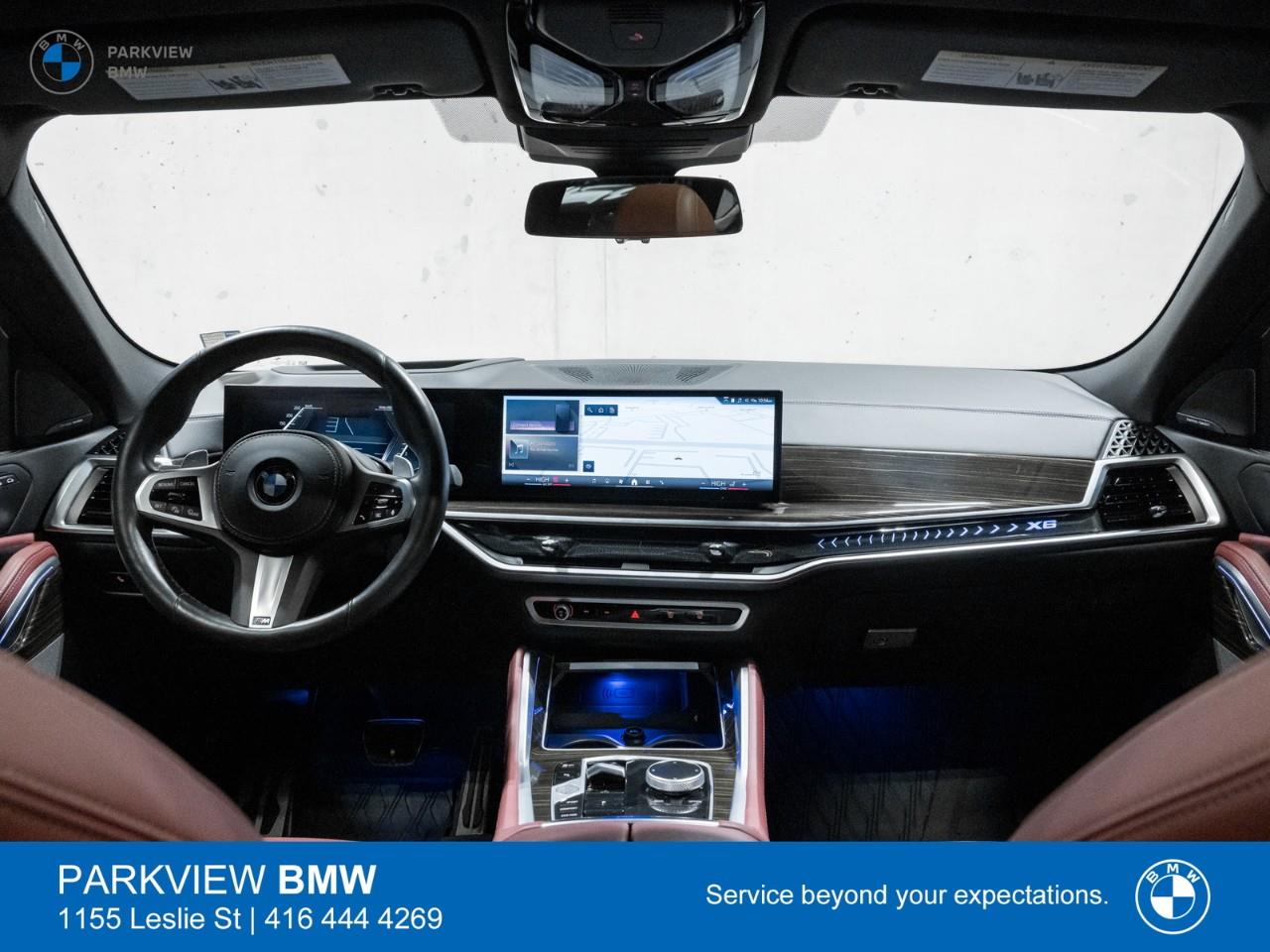 used 2024 BMW X6 car, priced at $99,992