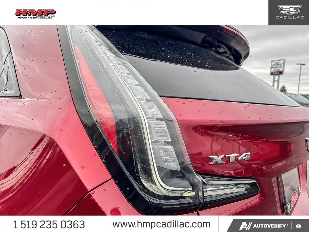 used 2021 Cadillac XT4 car, priced at $32,284