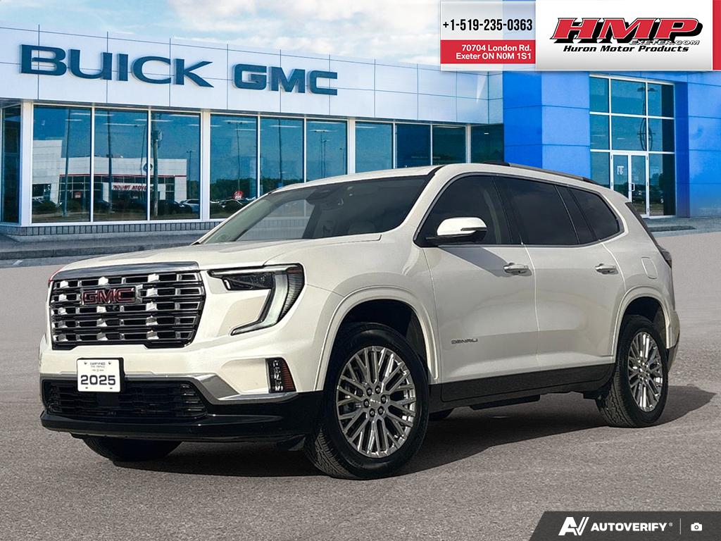 used 2025 GMC Acadia car, priced at $66,284