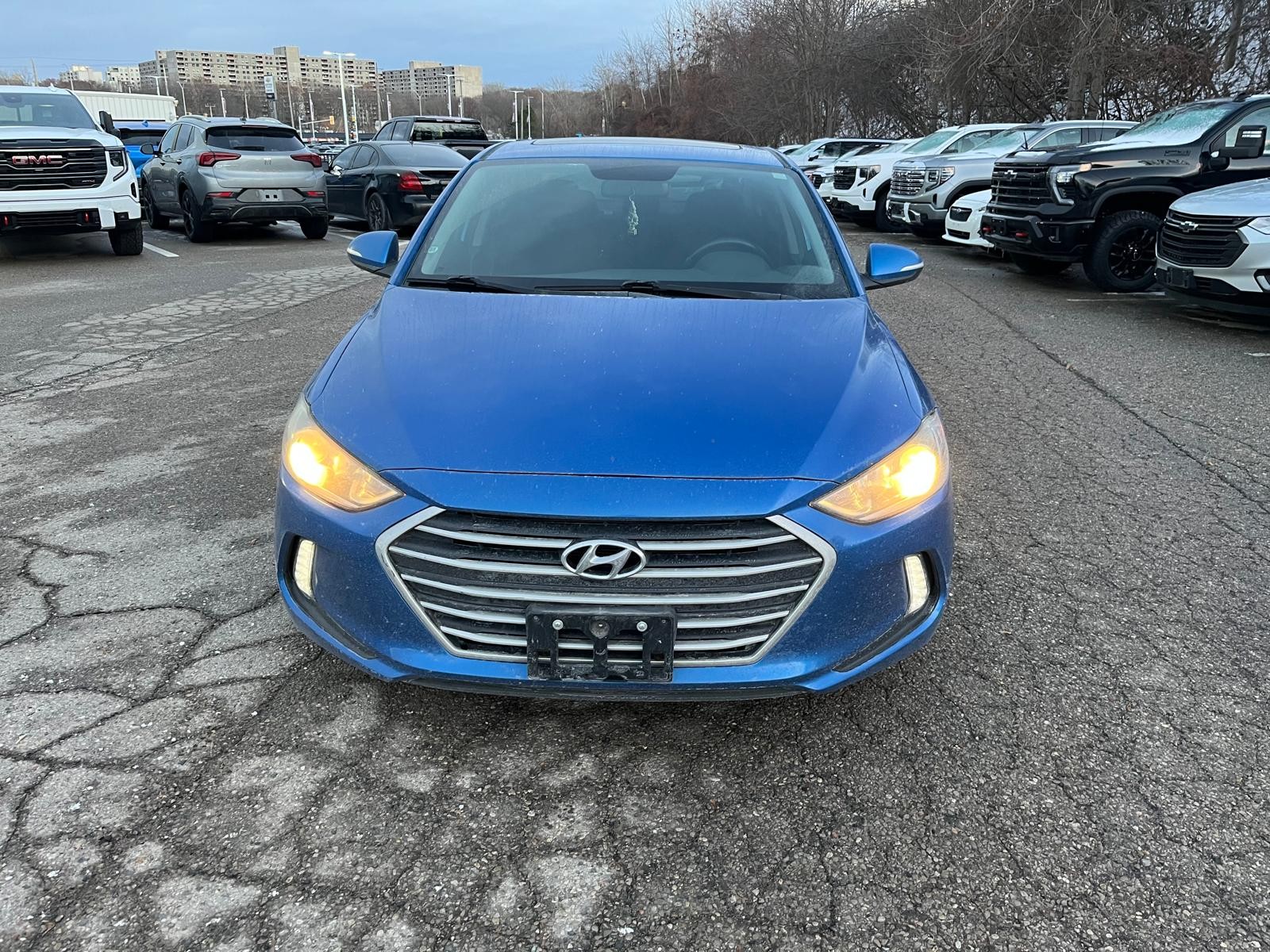 used 2018 Hyundai Elantra car, priced at $8,989