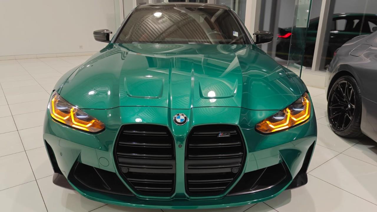 used 2023 BMW M3 car, priced at $99,992