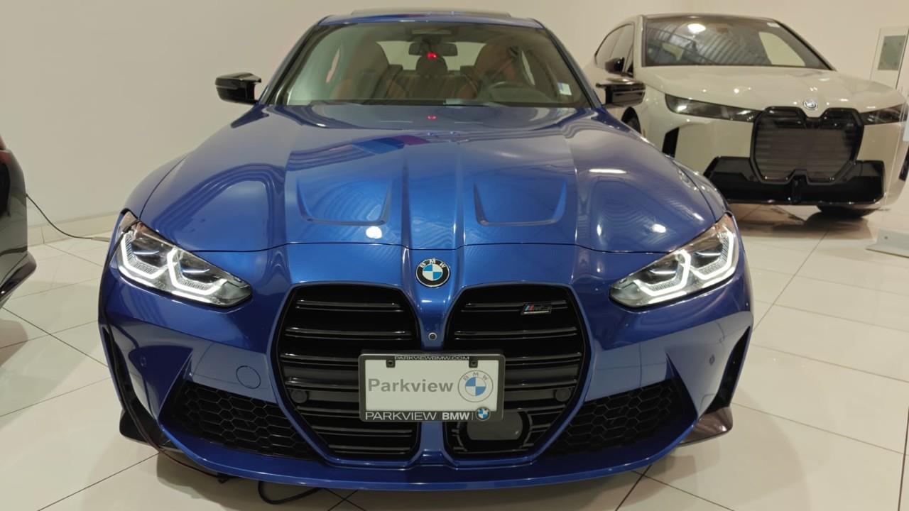 used 2022 BMW M3 car, priced at $98,992