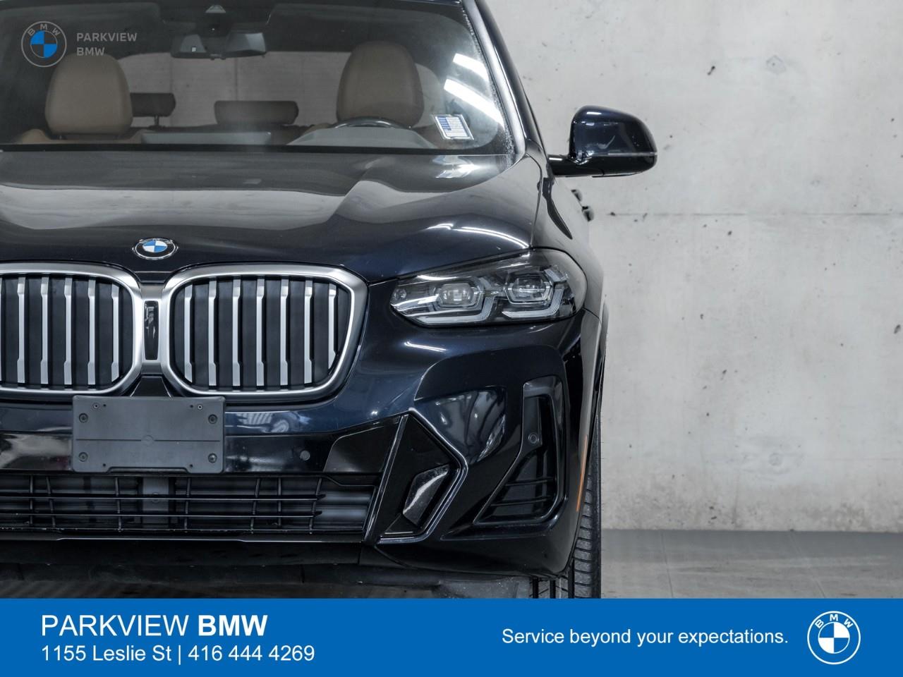 used 2023 BMW X3 car, priced at $49,992