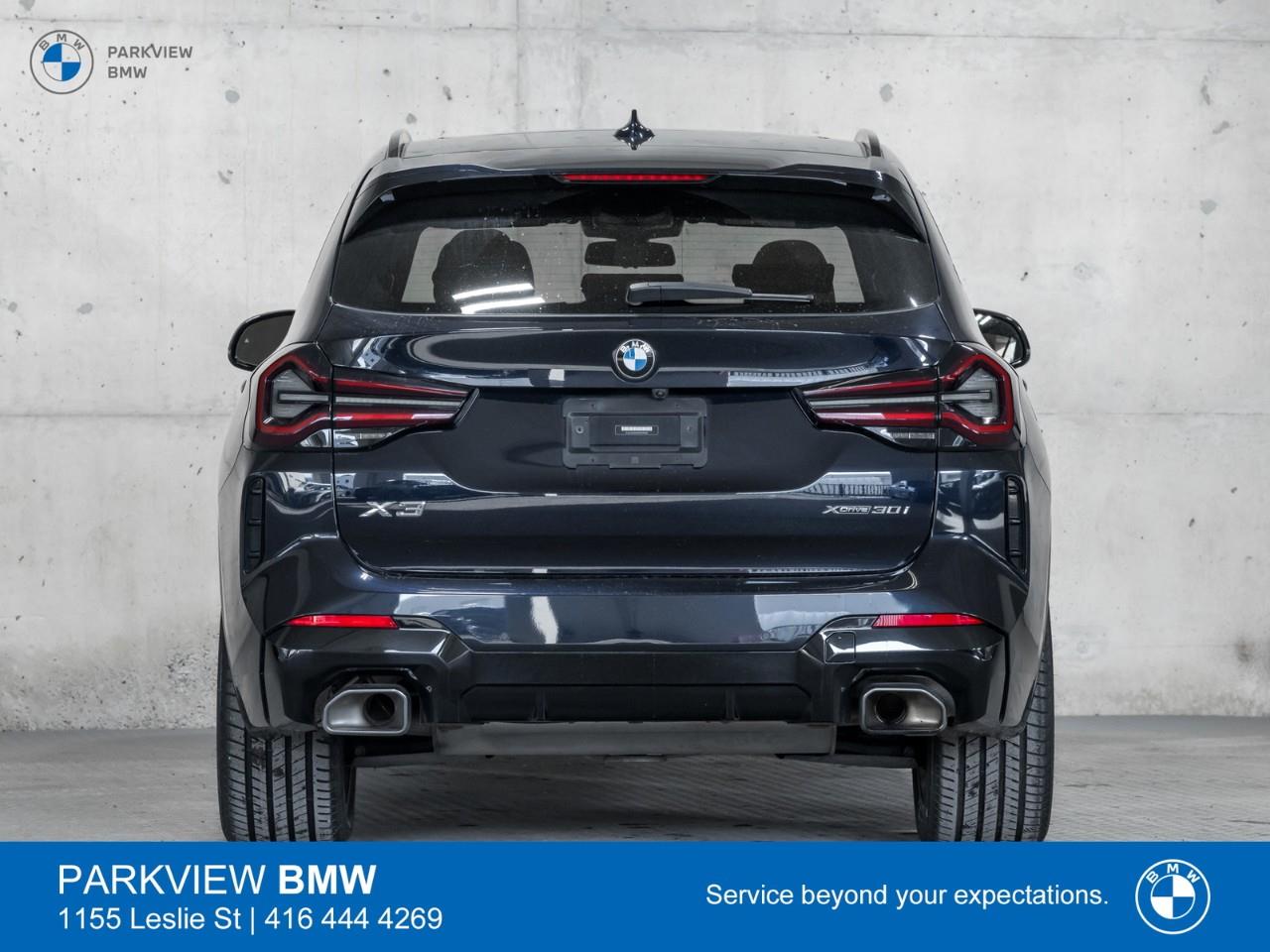 used 2023 BMW X3 car, priced at $49,992