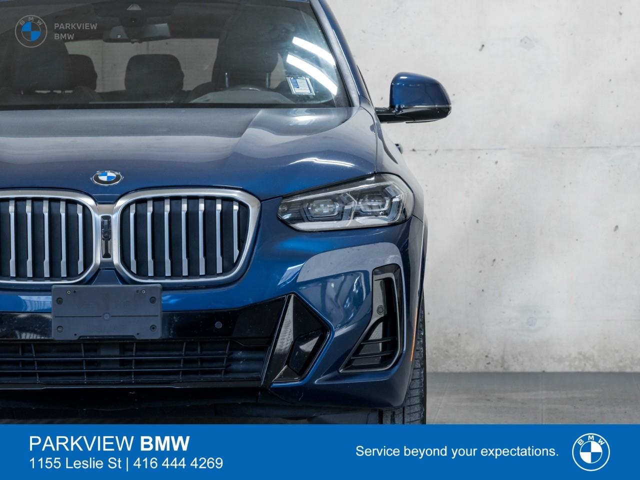 used 2022 BMW X3 car, priced at $48,992