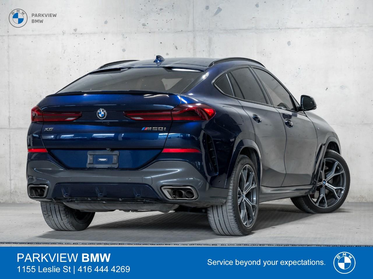 used 2022 BMW X6 car, priced at $85,992