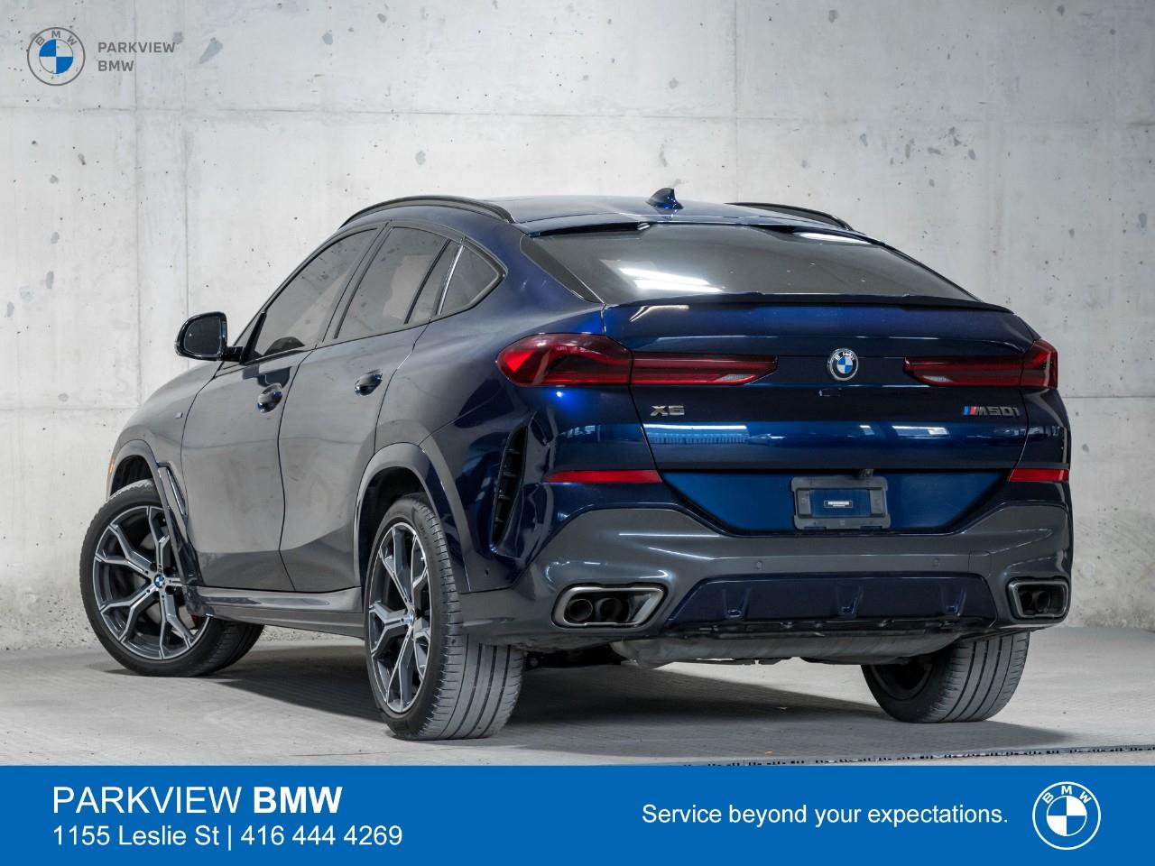 used 2022 BMW X6 car, priced at $85,992