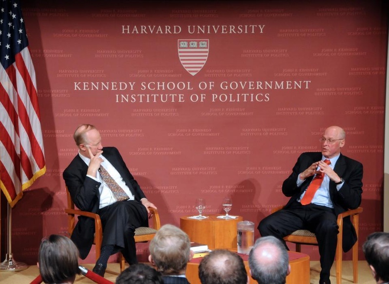 Henry Paulson speaks JFK Forum. Henry Paulson speaks JFK Forum.