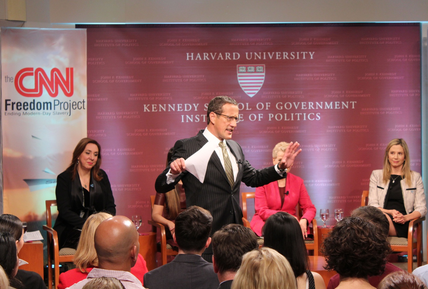 Richard Quest Introduces Broadcast Taping of “Fight For Freedom” Richard Quest Introduces Broadcast Taping of “Fight For Freedom”