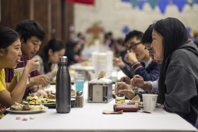 Thanksgiving Dinner on Campus Thanksgiving Dinner on Campus