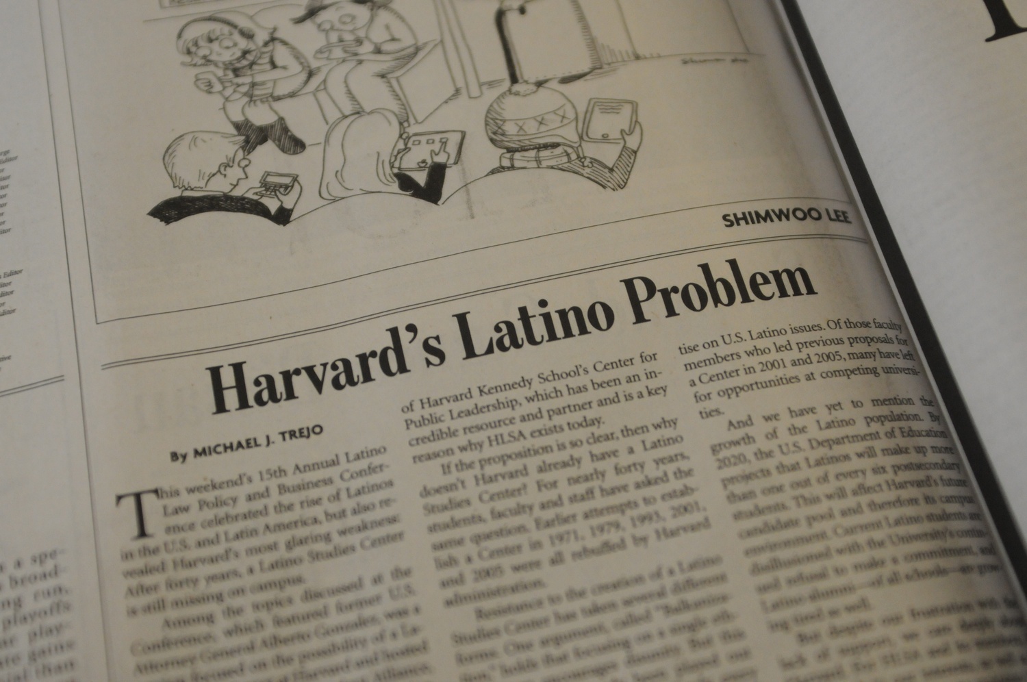 Harvard's Latino Problem Headline Harvard's Latino Problem Headline