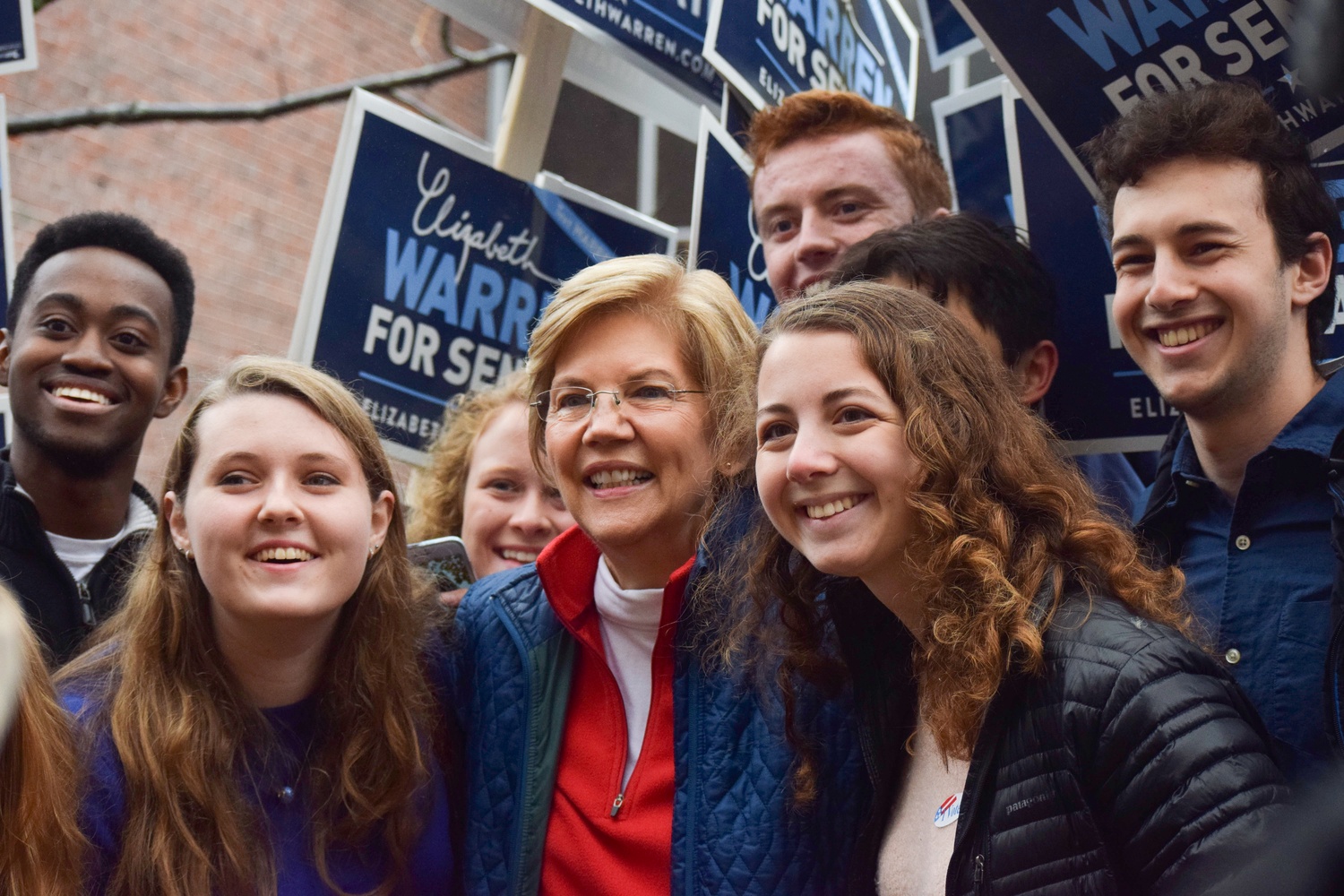 Warren and the College Dems Warren and the College Dems