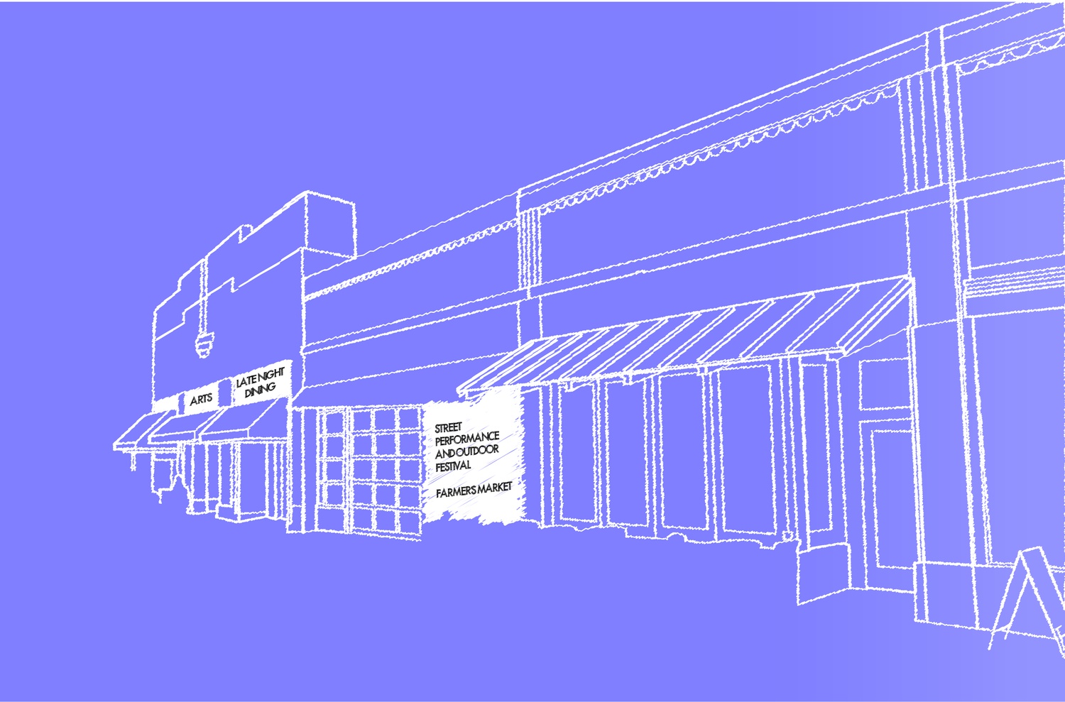 Harvard Square blueprint graphic Harvard Square blueprint graphic
